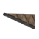 Schuppenholzwand (26° rechts) – invertiert