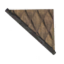 Schuppenholzwand (45° rechts) – invertiert