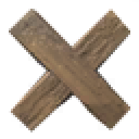 Timber Roof Cross 45°