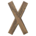 Zimmerholzdach 67° (Kreuz)